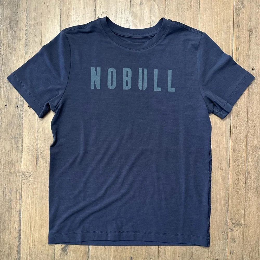 NWT NOBULL Kid’s Tee - Various Sizes - Navy - Picture 3 of 4